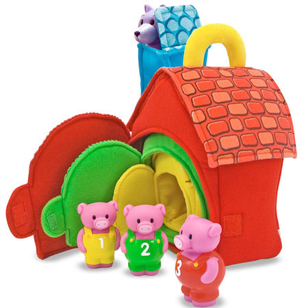 Three Little Pigs Play Set Fat Brain Toys