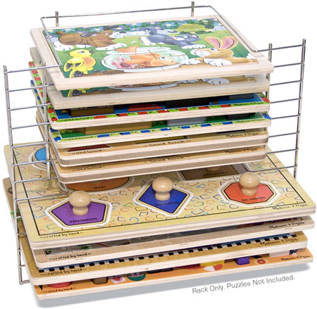 Deluxe Wire Puzzle Rack