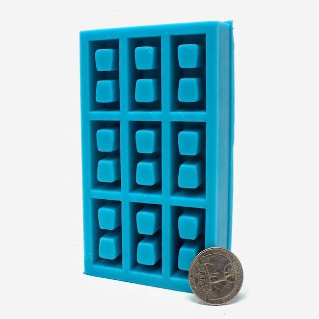 Mini Materials - 1:12 Scale Cinder Block Mold - Arts & Crafts for Ages 8 to 12 - Fat Brain Toys