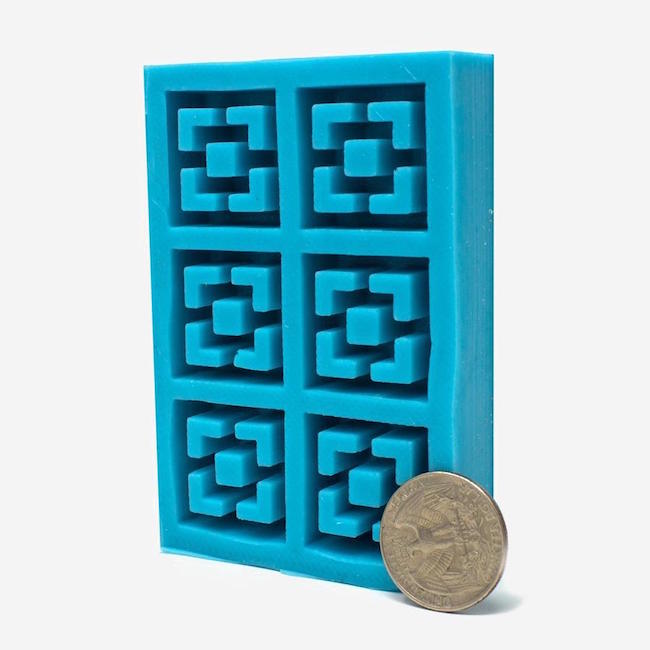 Square Block Silicone Mould