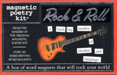 Magnetic Poetry – Kit 'Music Lover' Oltre 200 Parole Magnetiche Per Poesie, Fatto In USA - 3