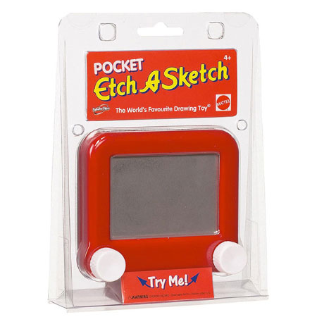 Mini Etch A Sketch - - Fat Brain Toys