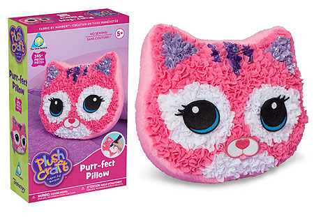 PlushCraft Purr-fect Pillow - - Fat Brain Toys