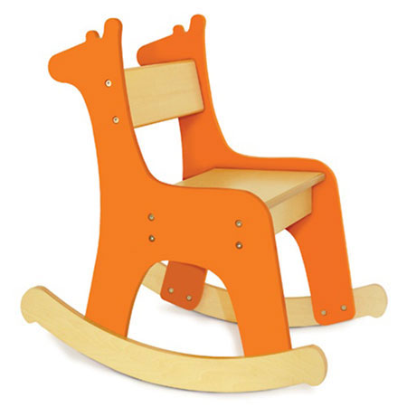 rocking chair giraffe