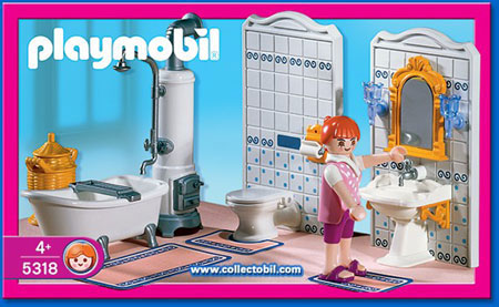 Playmobil Grande Mansion - Bathroom - - Fat Brain Toys