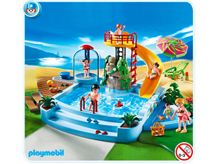 Playmobil Vacation - Pool with Water Slide