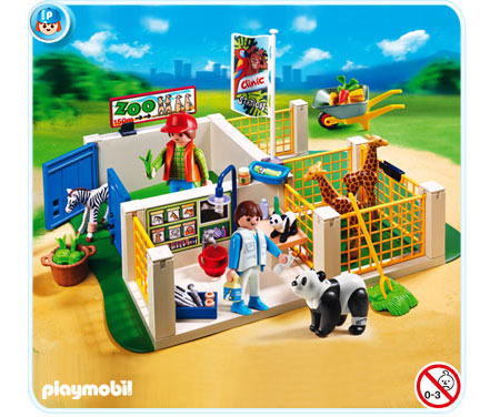 playmobil animal care station