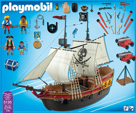 old playmobil pirate ship
