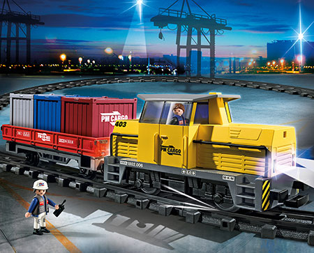 Playmobil City Action - RC Freight Train
