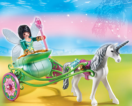 playmobil unicorn carriage