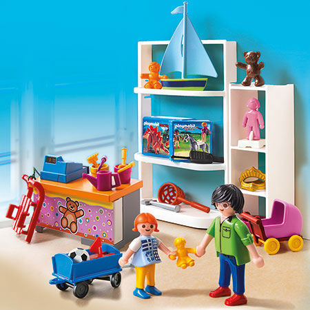 knap Forkert Rudyard Kipling Playmobil Shopping Mall - Toy Shop - - Fat Brain Toys