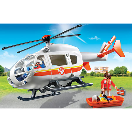 Playmobil Children's Hospital Medical Helicopter -