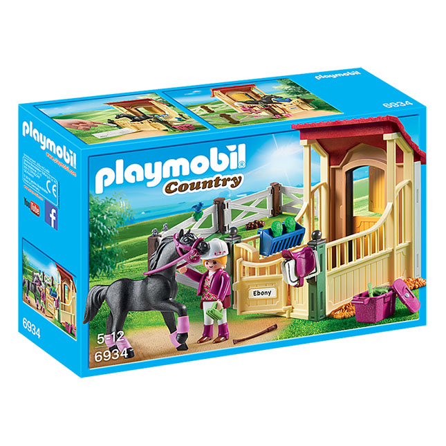 Onaangeroerd zitten logo Playmobil Horse Stable with Araber - Best for Ages 5 to 12