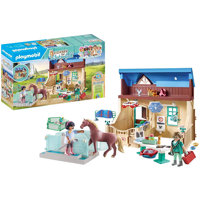 Playmobil Horses of Waterfall - Riding Therapy & Veterinary Practice