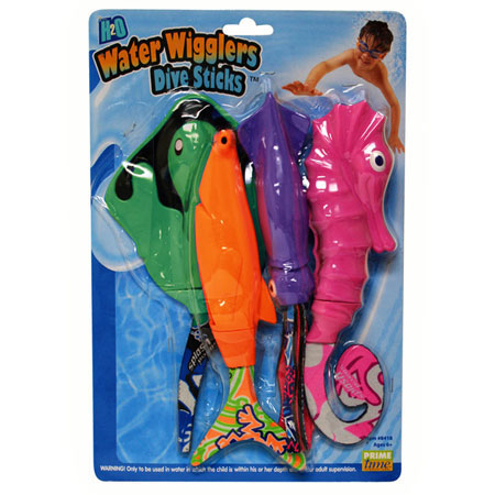 Water Wigglers Dive Sticks - - Fat Brain Toys