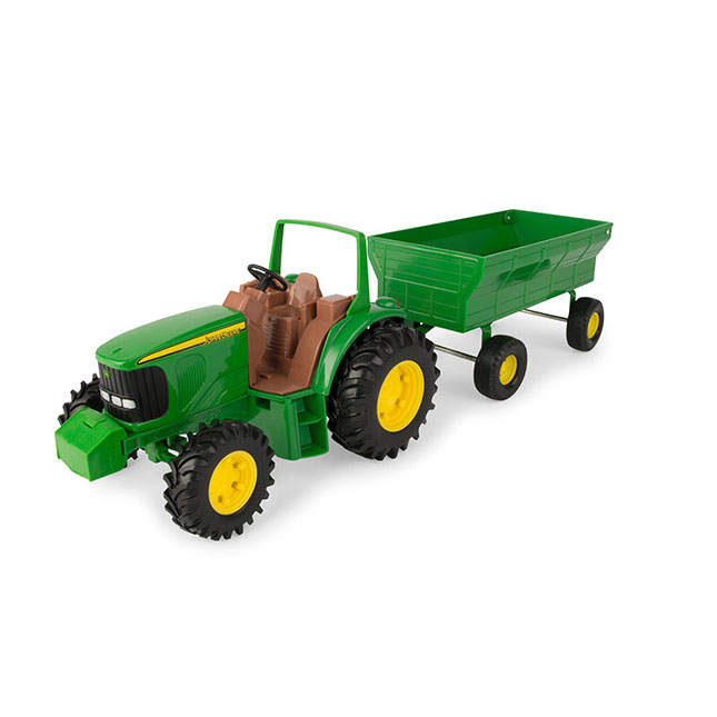 8 inch John Deere Tractor and Wagon - Best for Ages 3 to 9