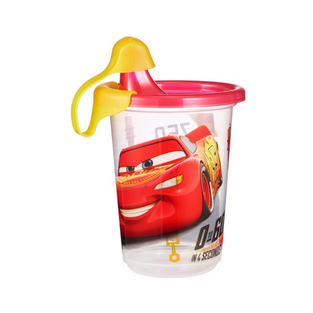 Disney/Pixar Cars Flip Top Straw Cup 10 Oz - Best Toys for Ages 2 to 3