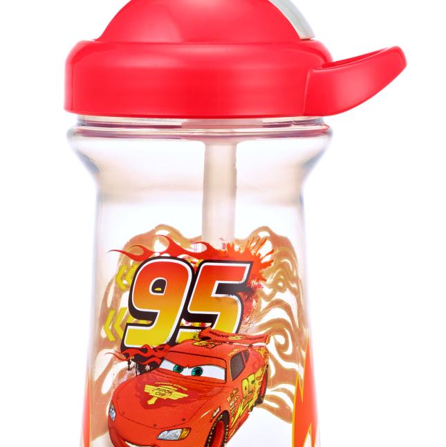 Disney/Pixar Cars Flip Top Straw Cup 10 Oz - Best Toys for Ages 2 to 3