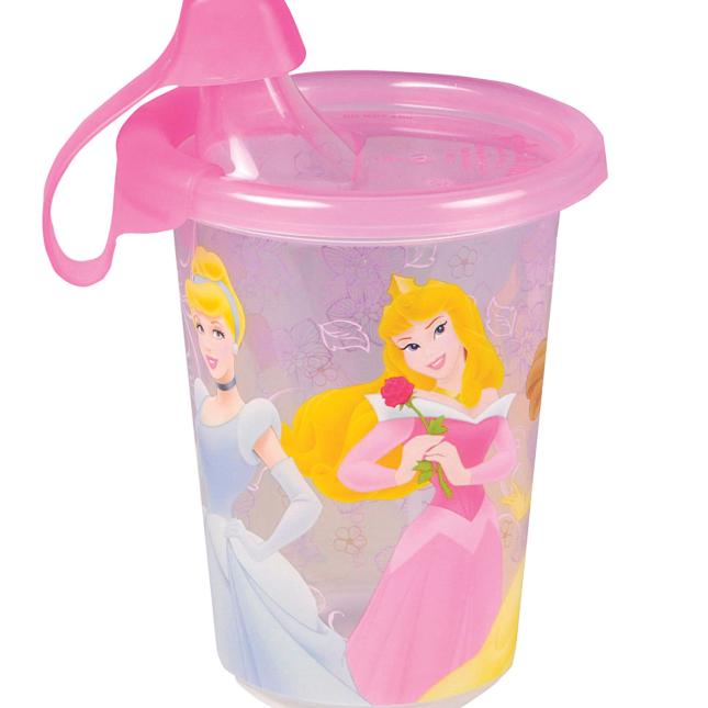 Disney PRINCESS 2 PACK Spill Proof 10oz Sippy Cups Tumbler Kids Girls  Toddler