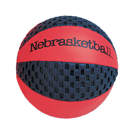 Husker Fun Gripper Basketball - - Fat Brain Toys