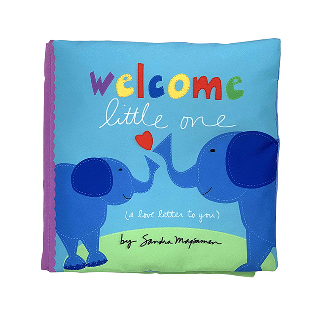 Cuddly Soft Cloth Book  "Snuggle" Little Learners 