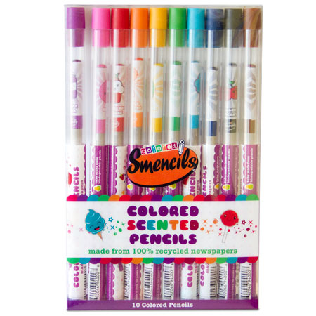 Download Color Smencils 10 Pack Colored Scented Pencils
