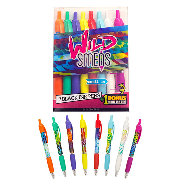 Aloha Unicorn Glitter Gel Smens (Smelly Pens) 8-pack Arts + Crafts