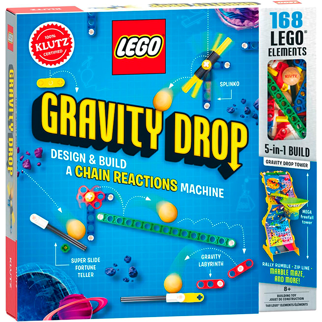 Klutz LEGO Gravity Drop - Best Books for Ages 8 to 12 - Fat Brain Toys
