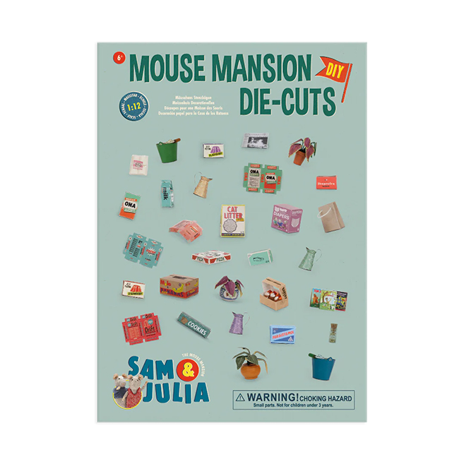 The Mouse Mansion Die-Cut Prints Deluxe Set