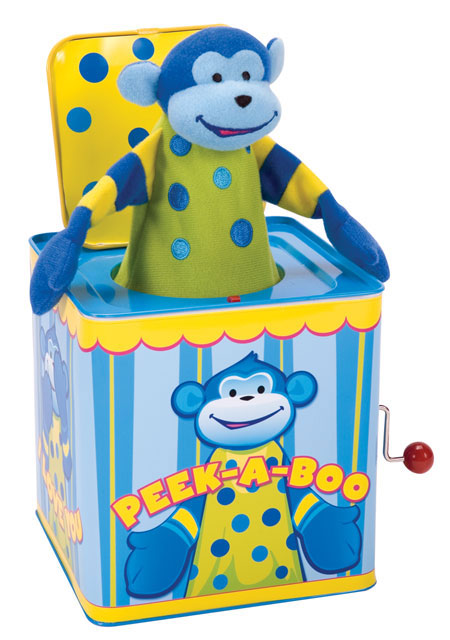 Peek A Boo Jack in a Box - - Fat Brain Toys