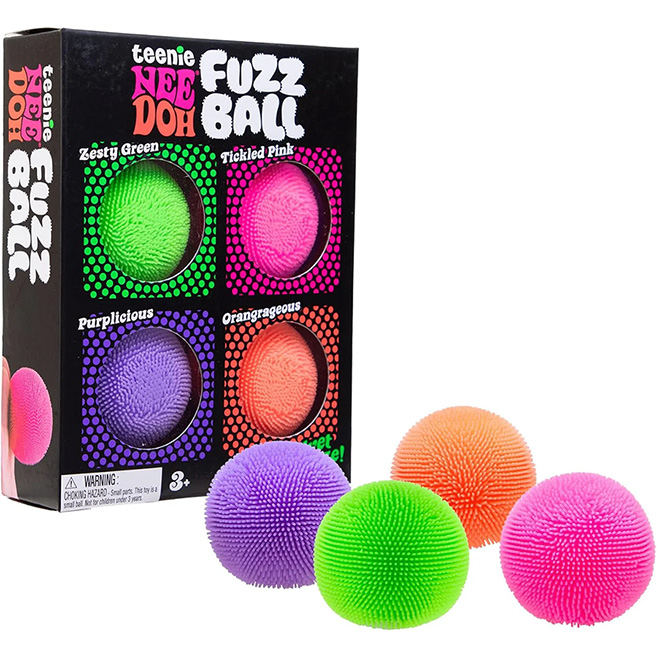 Teenie Fuzz Ball NeeDoh - - Fat Brain Toys