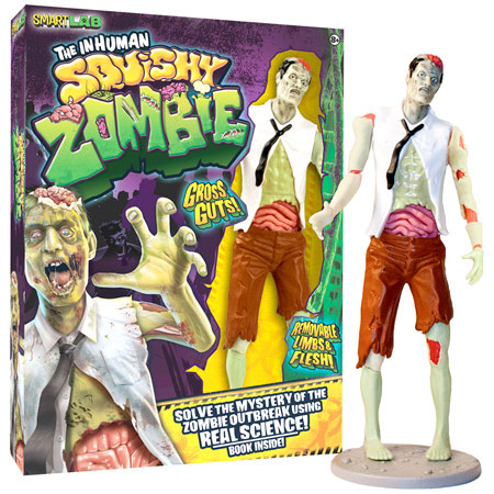 Inhuman Squishy Zombie - - Fat Brain Toys