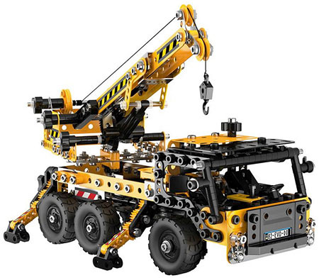 Erector Evolution Crane - - Fat Brain Toys