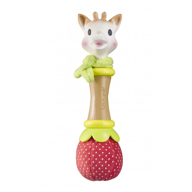 Sophie La Giraffe So'Pure Natur'soft Rattle - - Fat Brain Toys