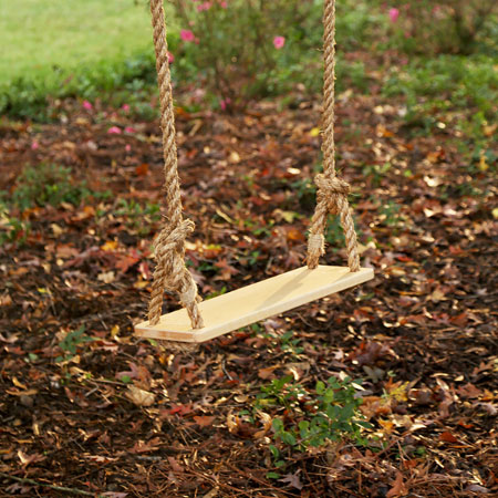 Classic Swing - Hard Maple by Adventure Parks