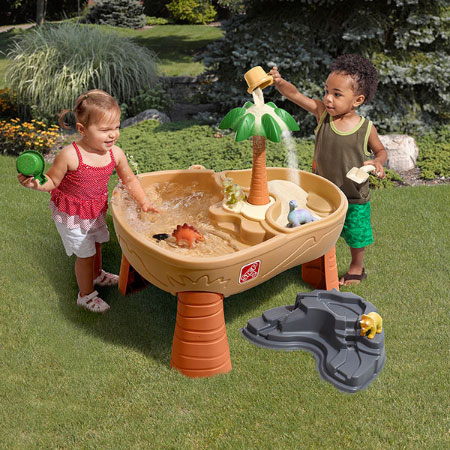 large sand and water table