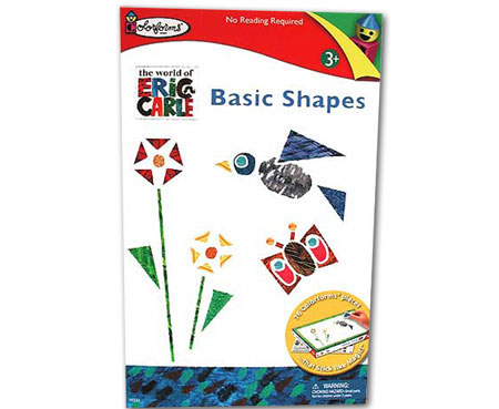 Eric Carle Basic Shapes Colorforms Play Set - - Fat Brain Toys