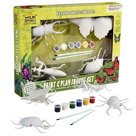 Paint & Play Set - Insect - - Fat Brain Toys