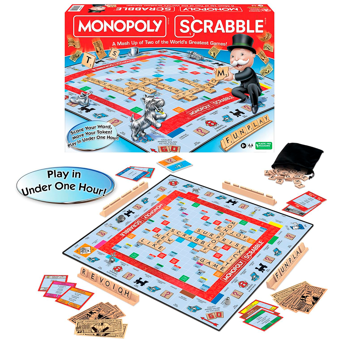 Monopoly Scrabble - Best Games for Ages 8 to 12 - Fat Brain Toys