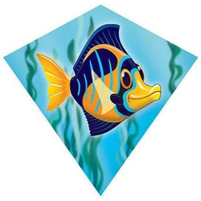 Mini Diamond Angel Fish Kite - Best Active Play for Ages 8 to 12