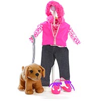 Favorite Friends Walking My Puppy Accessory Pack