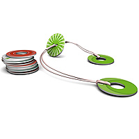 Koontz The Spinning Button