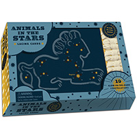 Animals in the Stars Lacing Cards