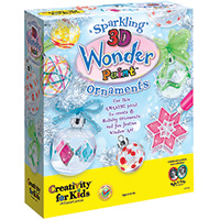 Sparkling 3D Wonder Paint Ornaments