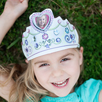 Color A Princess Tiara
