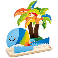 Tropical Island Paint and Play