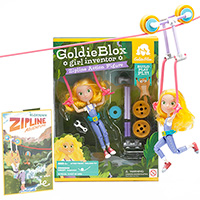 GoldieBlox and the Zip Line