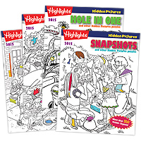 Highlights Hidden Pictures 2015 - 4 Book Set