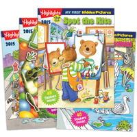 Highlights My First Hidden Pictures 2015 - 4 Book Set