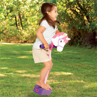Kidoozie Hop & Squeak Unicorn Pogo Jumper